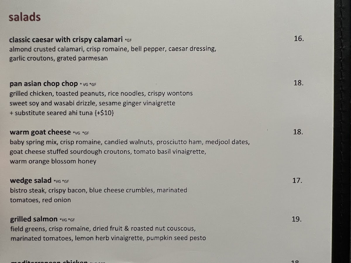 bb's restaurant and bar Menu - Image 3