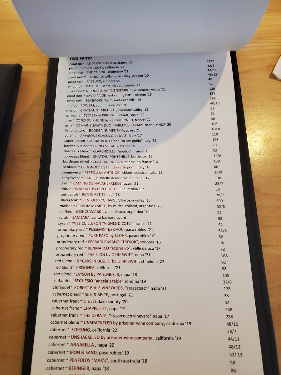 bb's restaurant and bar Menu - Image 5